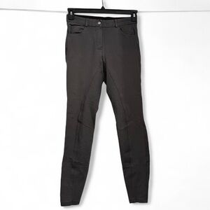 HR Farm Dark Gray Women’s 26 Full Seat Silicone Grip Equestrian Riding Pants